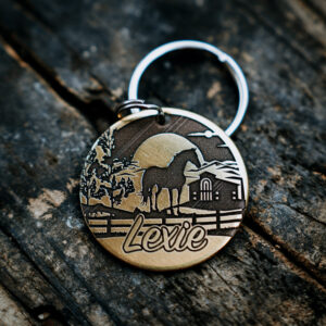 Horse Farm Tag