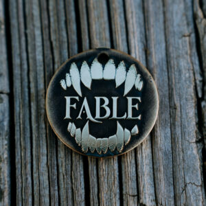 Vampire Fangs Tag