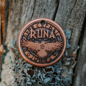 Norse Raven Tag