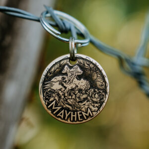 Skulls and Roses Tag